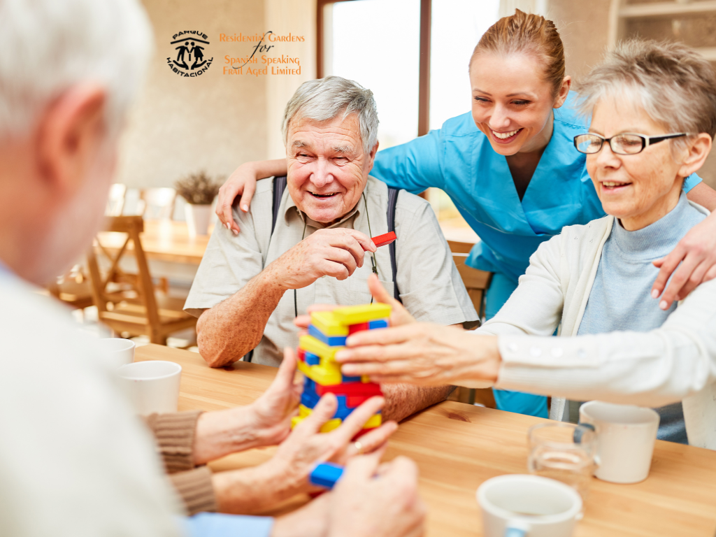 Family visiting dementia aged care facilities in Australia