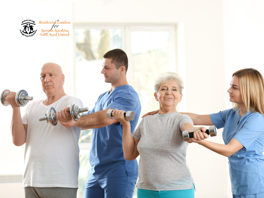 Aged care South West respite care supporting an older resident